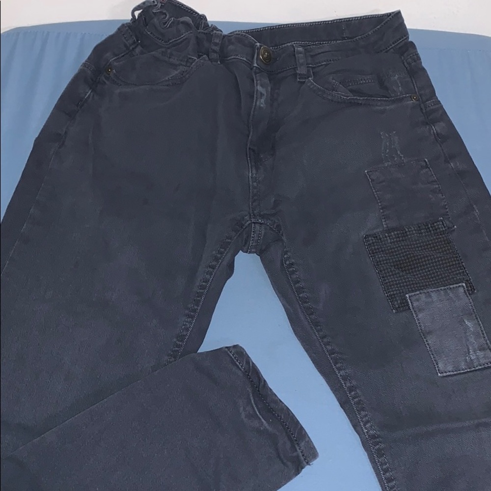 Zara distress jeans